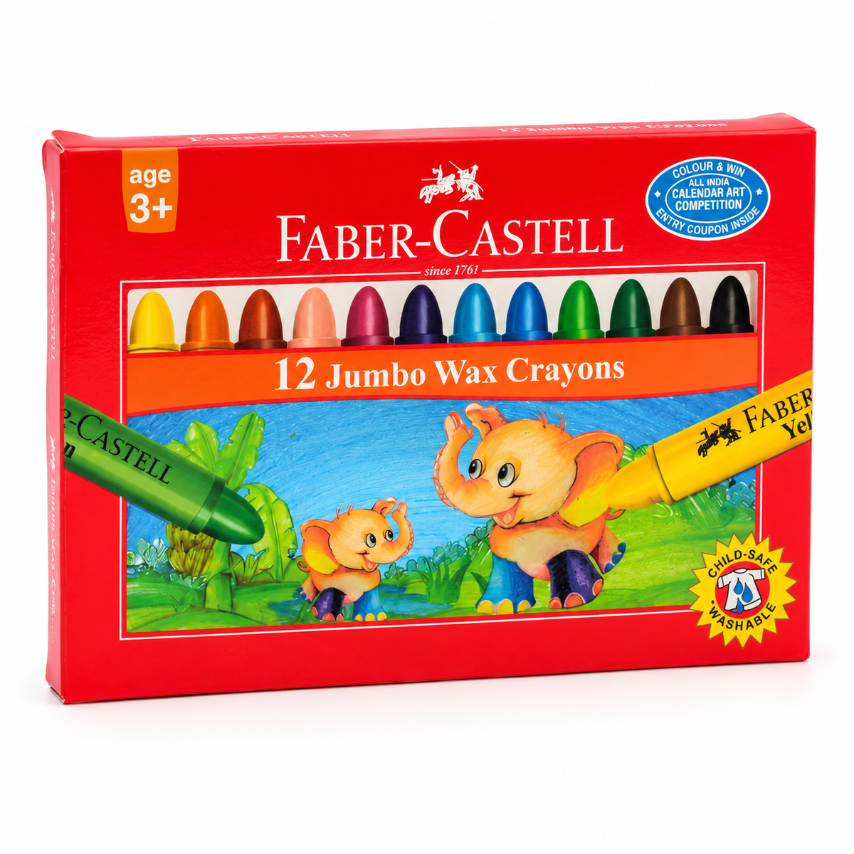 Faber Castell Crayons | 12 Shades