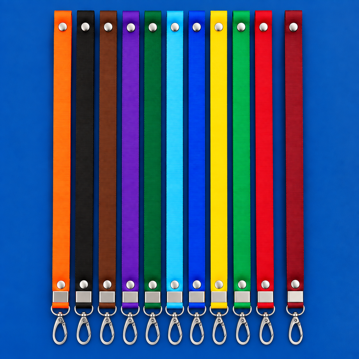 Lanyard Saten 16mm with Fish Hook (Ovel Hook) | Minimum 10 Pieces