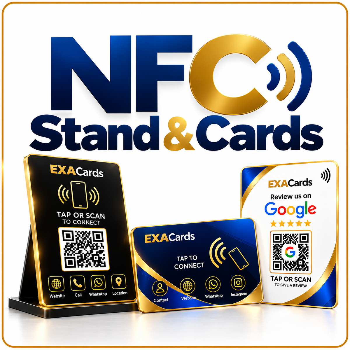 NFC Stand & Cards