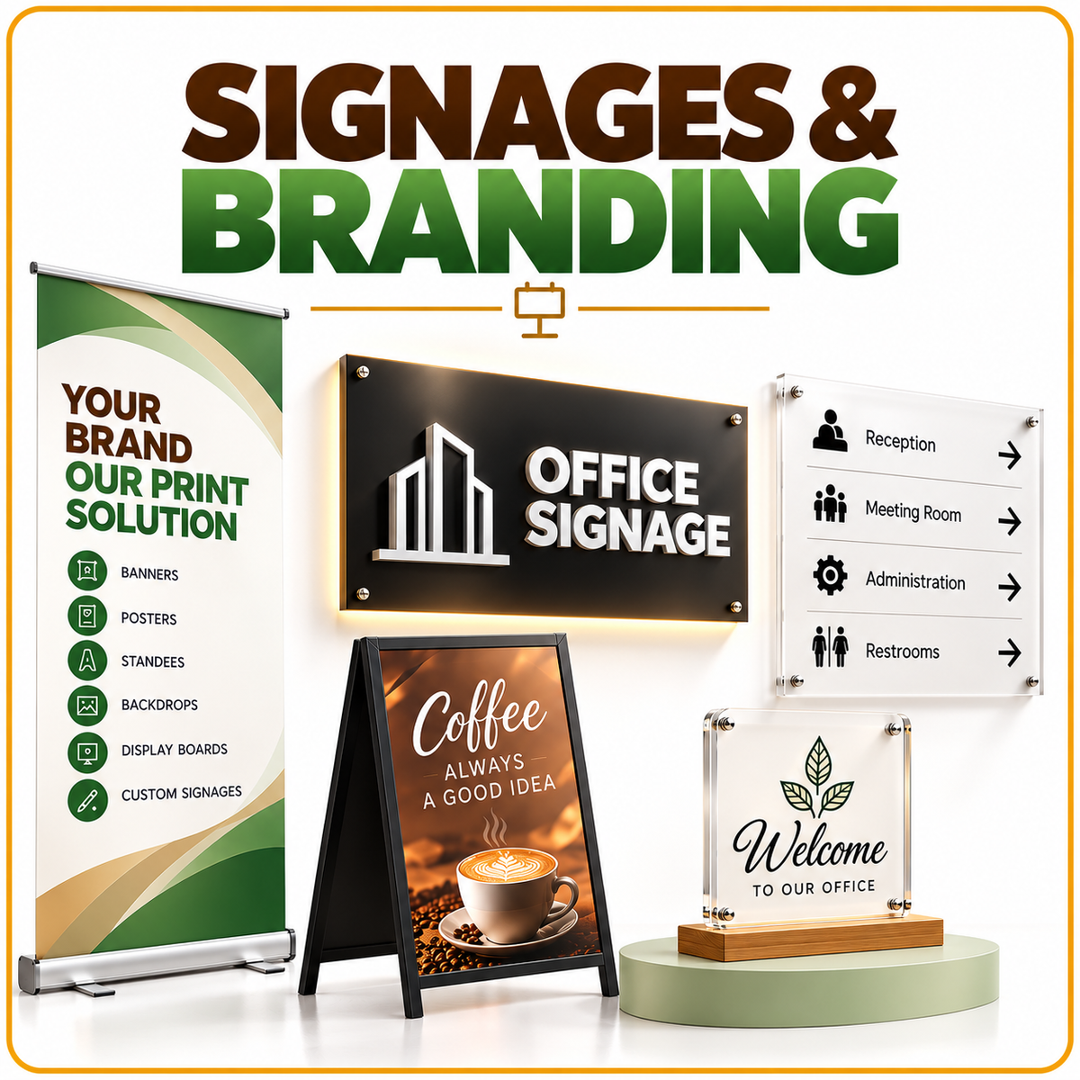 Signages & Branding