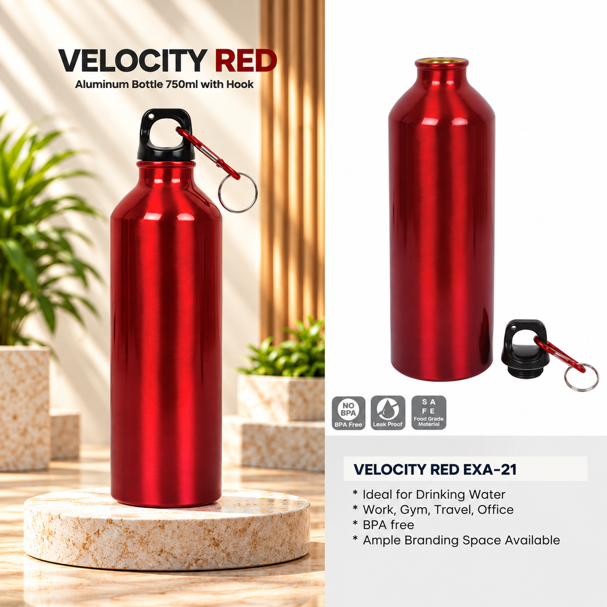 Bottle | Velocity Red| EXA-21