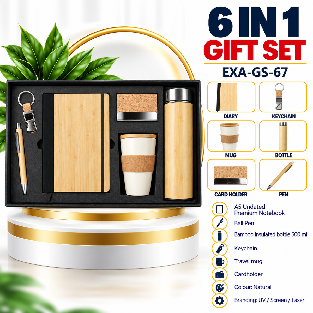 6 in 1 Gift Set | EXA-GS-90