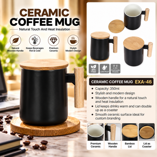 MUG | CERAMIC COFFEE MUG | EXA-46