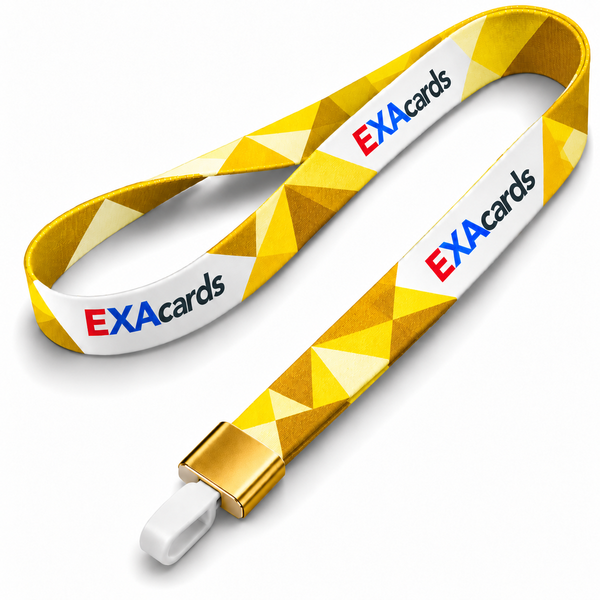 Multi-Colour Customized Lanyard 16mm with Metal Cap | Minimum 15 Pieces