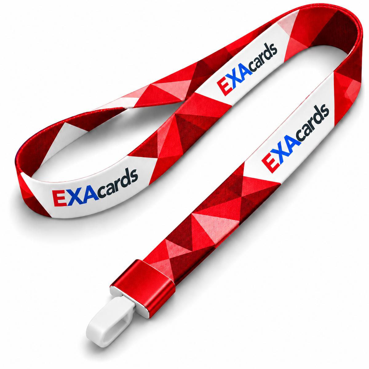 Multi-Colour Customized Lanyard 16mm with Metal Cap | Minimum 15 Pieces