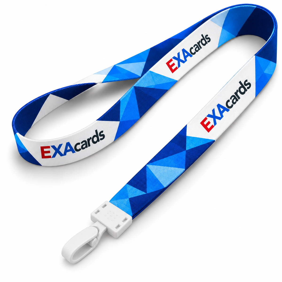 Multi-Colour Customized Lanyard 16mm with Plastic Hook | Minimum 15 Pieces