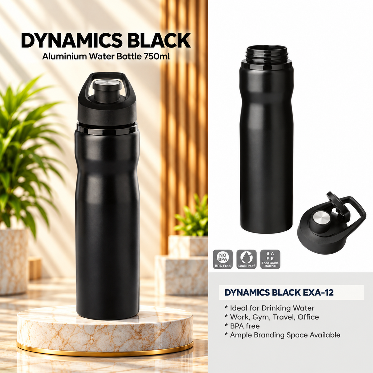 Bottle | Dynamics Black | EXA-12