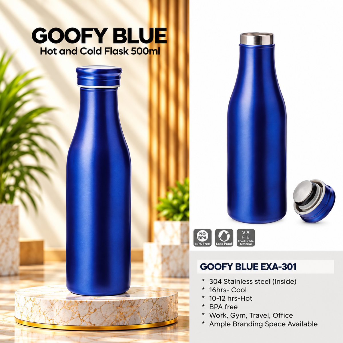 Bottle | Goofy Blue | EXA-301