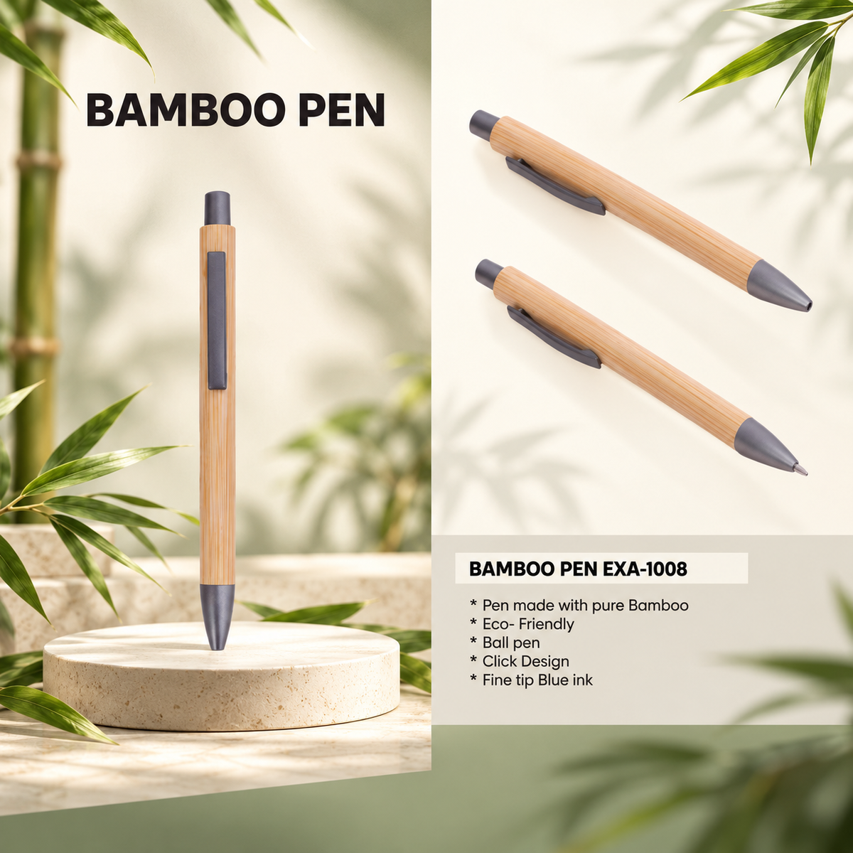PENS | BAMBOO PEN | EXA-1008