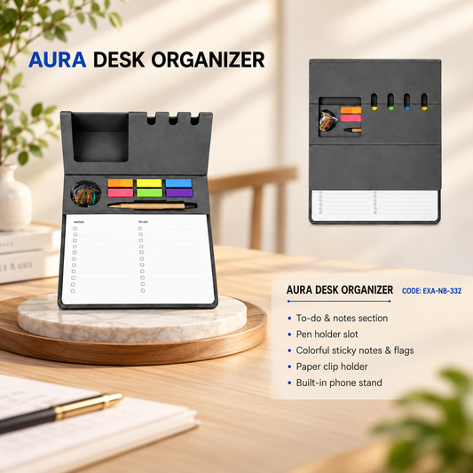 Notebooks |  AURA Desk Organizer | EXA-NB-332