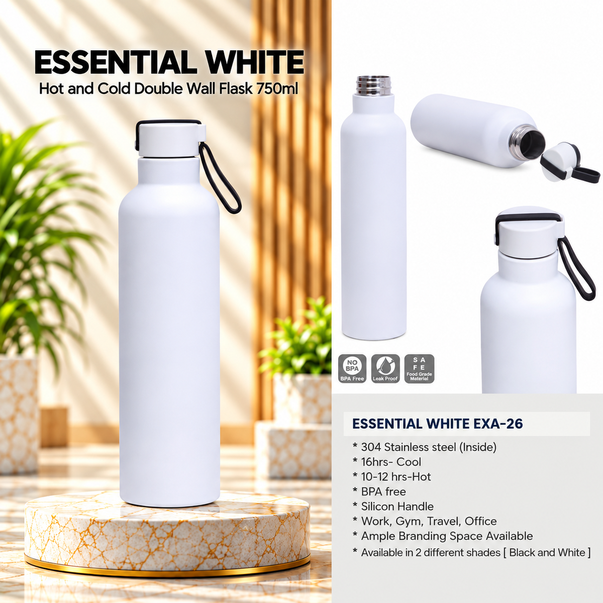 Bottle | Essential White | EXA-26