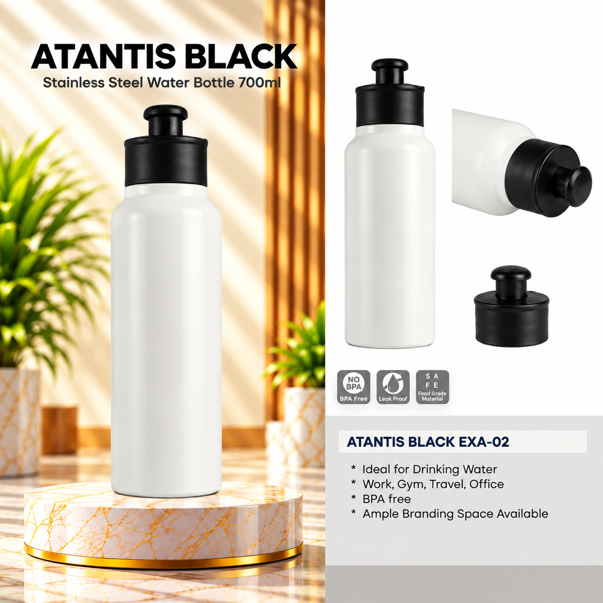 Bottle | Atlantics Black | EXA-02