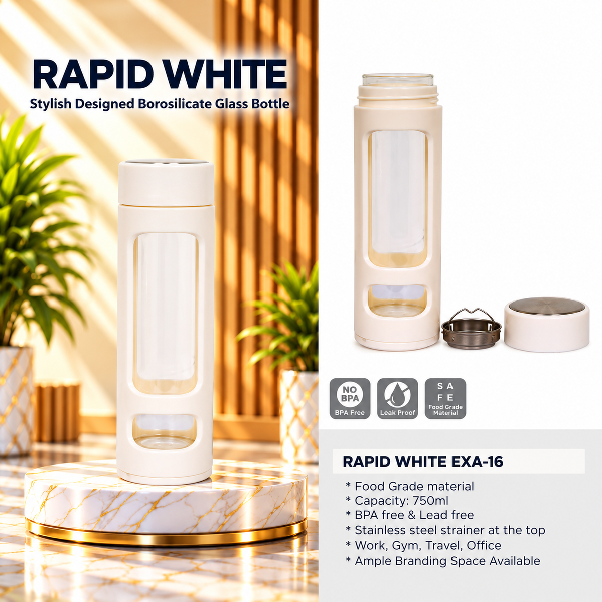 Bottle | Rapid White | EXA-16
