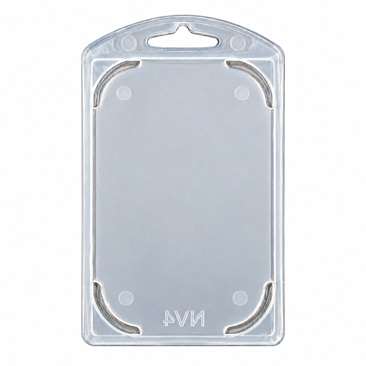 4 Side Plastic ID Card Holder