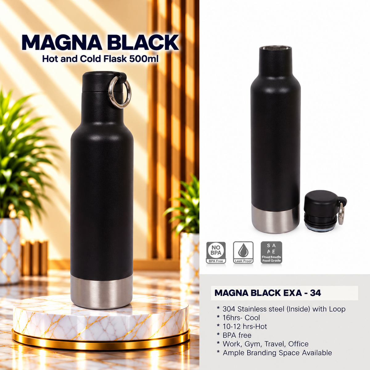 Bottle | Atlantics Grey | EXA-34