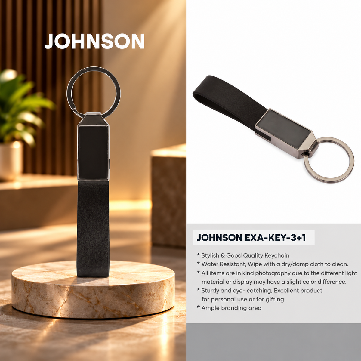 JOHNSON | KEYCHAIN | EXA-KEY-3