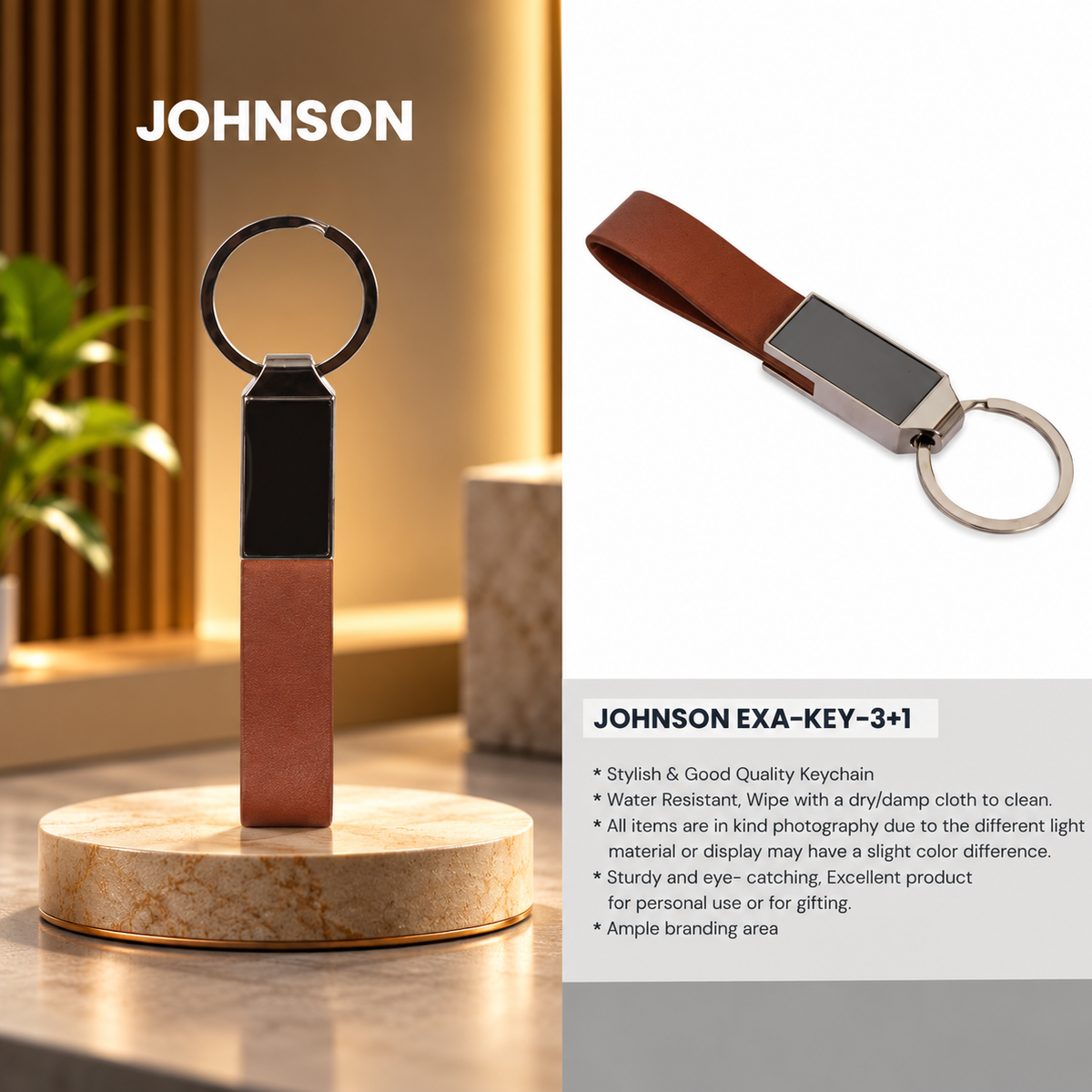JOHNSON | KEYCHAIN | EXA-KEY-3