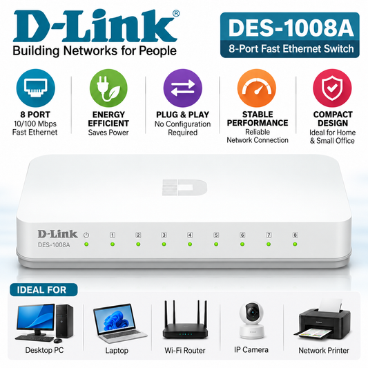 D-Link 8 port switch Normal