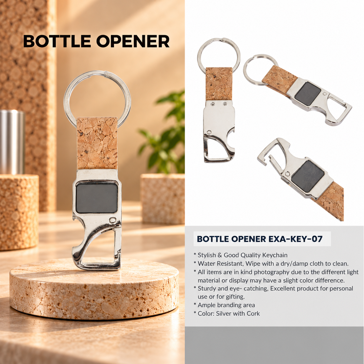 BOTTLE OPENER | KEYCHAIN | EXA-KEY-07