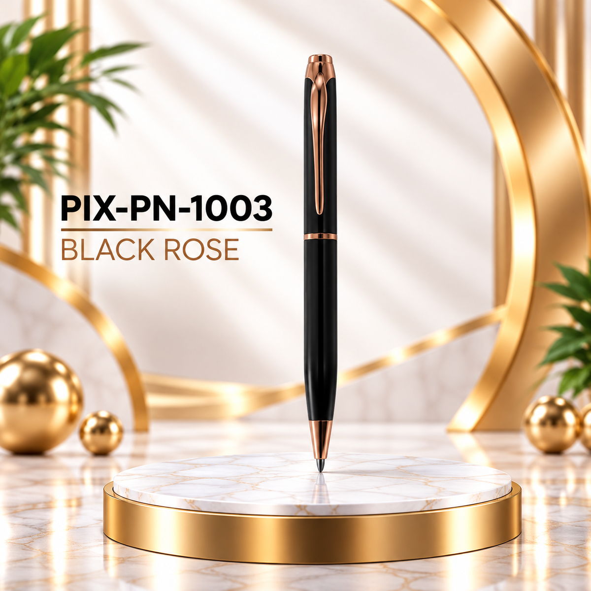 BLACK ROSE PEN | PEN & PENCIL | PIX-PN-1003