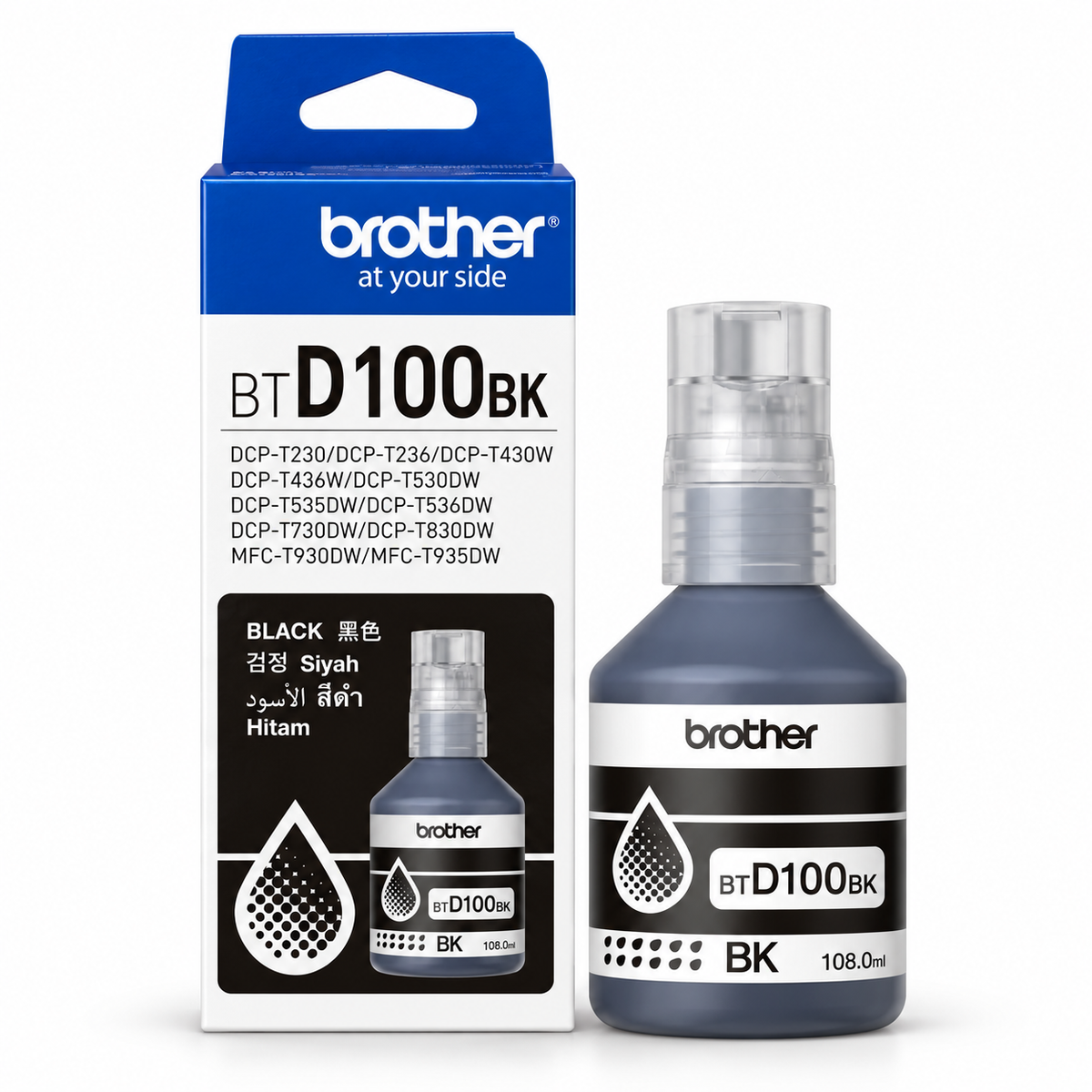 Brother BT D100 Black Ink