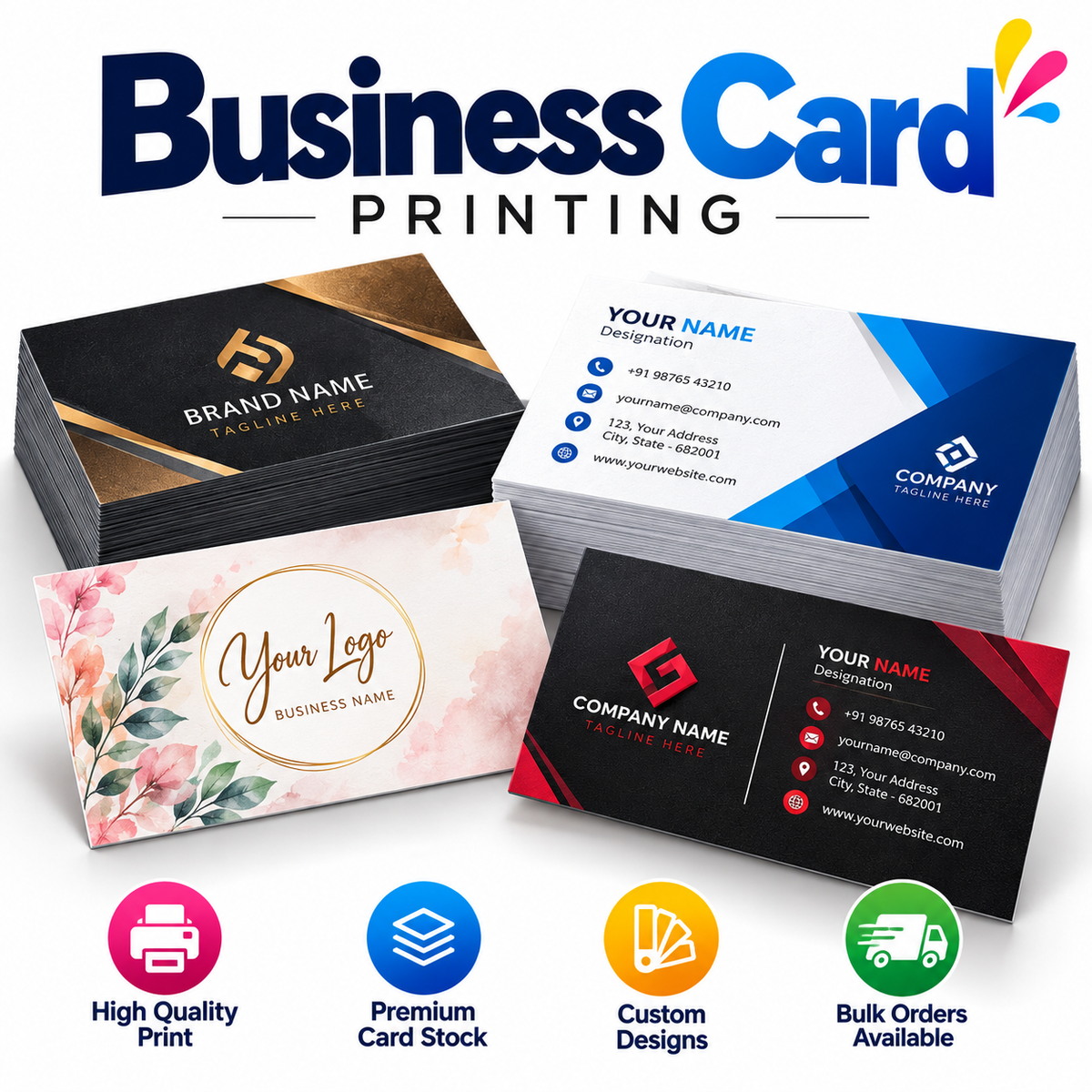Business Cards Printing (Digital Print)