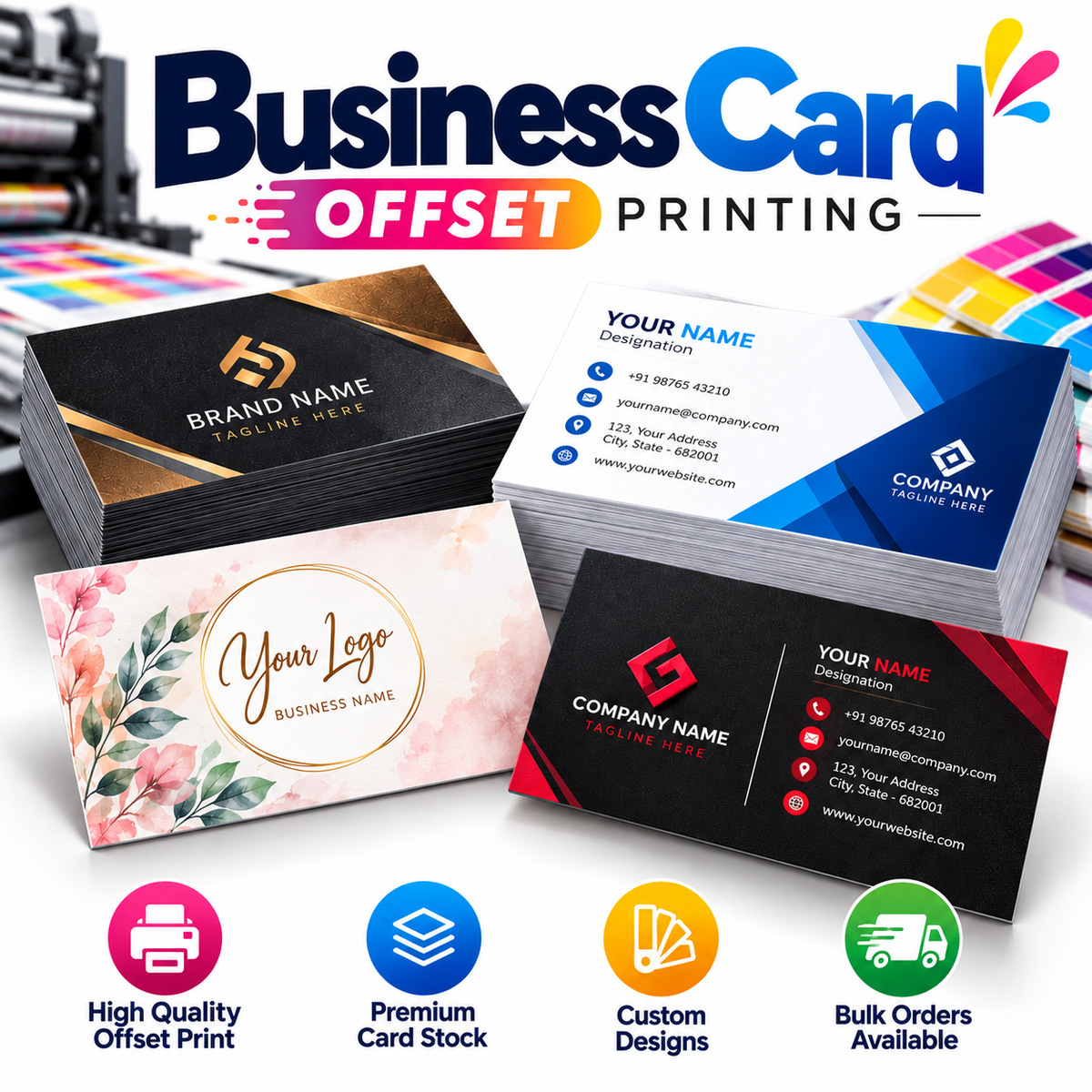 Business Cards Printing (Offset)