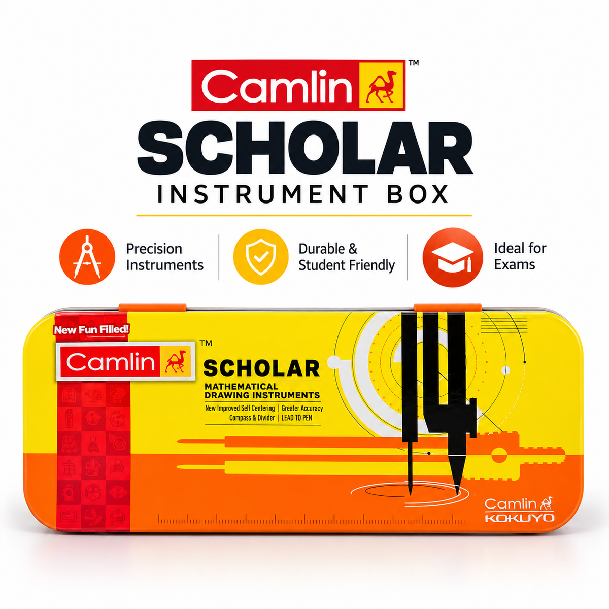 Camlin Instrument Box Scholar