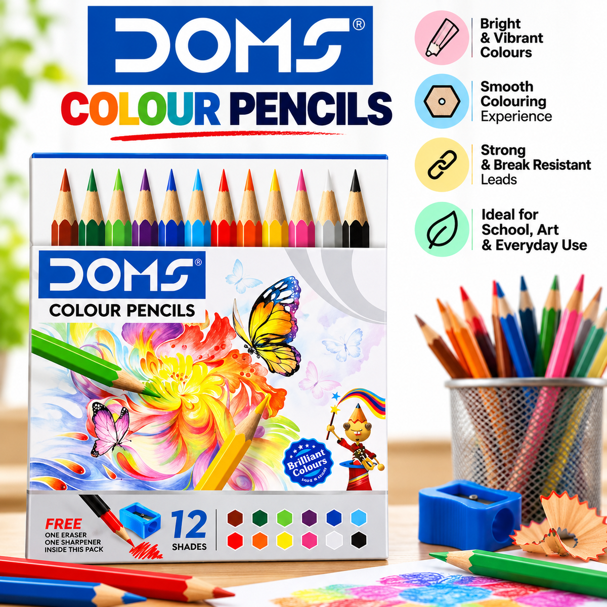 DOMS Color Pencils