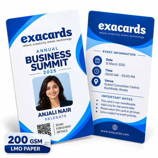 LMO | Event Card | 200 GSM | Customizable