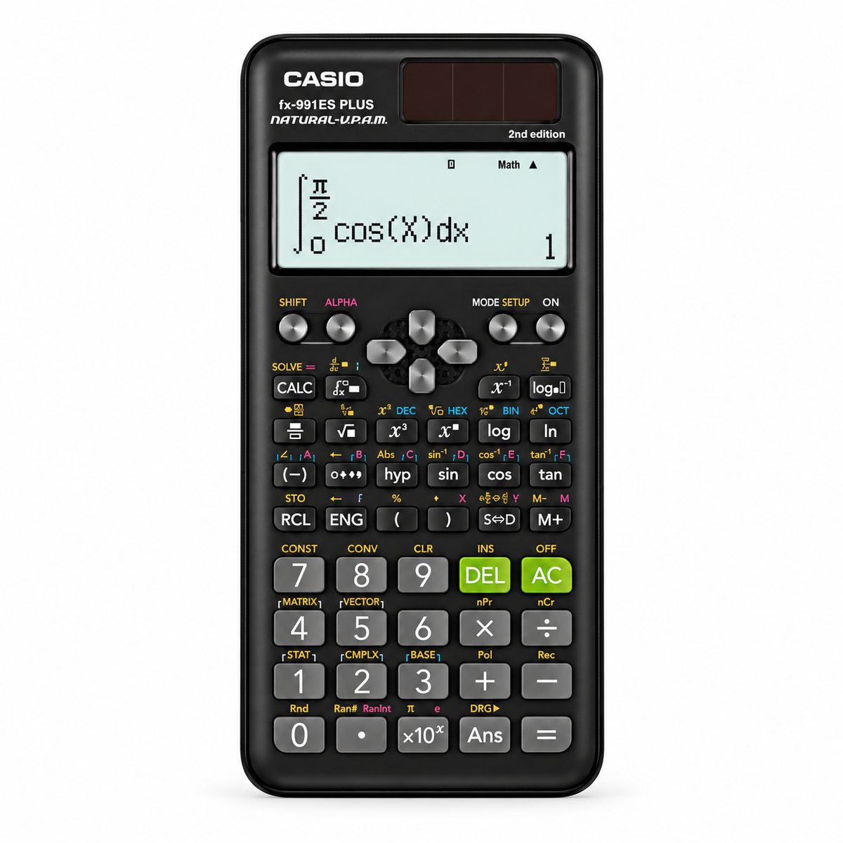 CASIO Calculator | FX-991ES Plus (Dot Matrix) (10+2 Digits) | Scientific Calculator