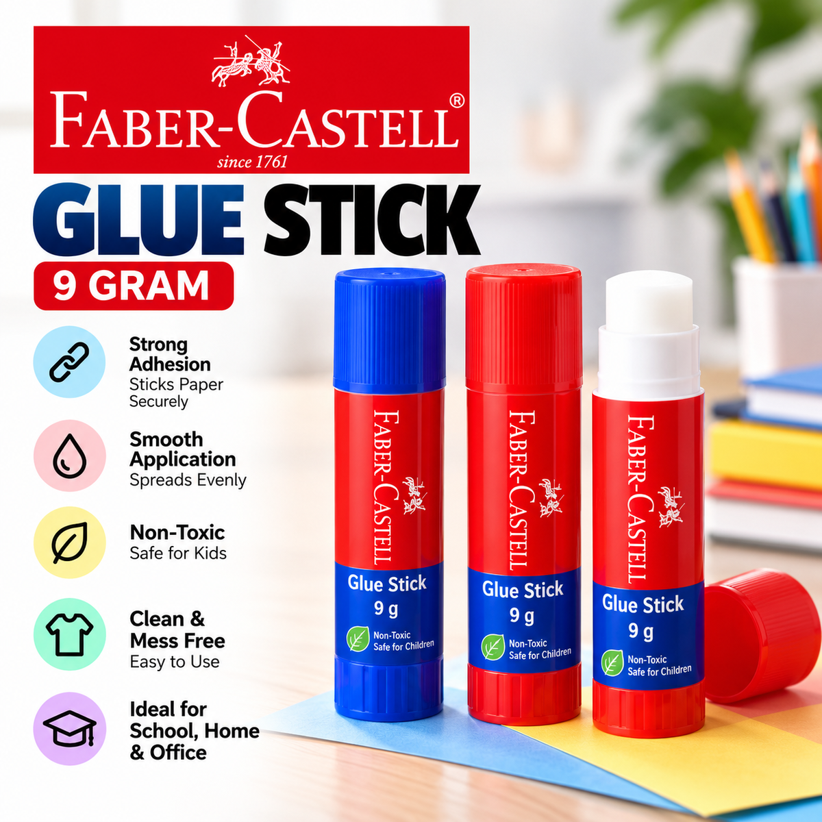 Faber-Castell Glue Stick 9g