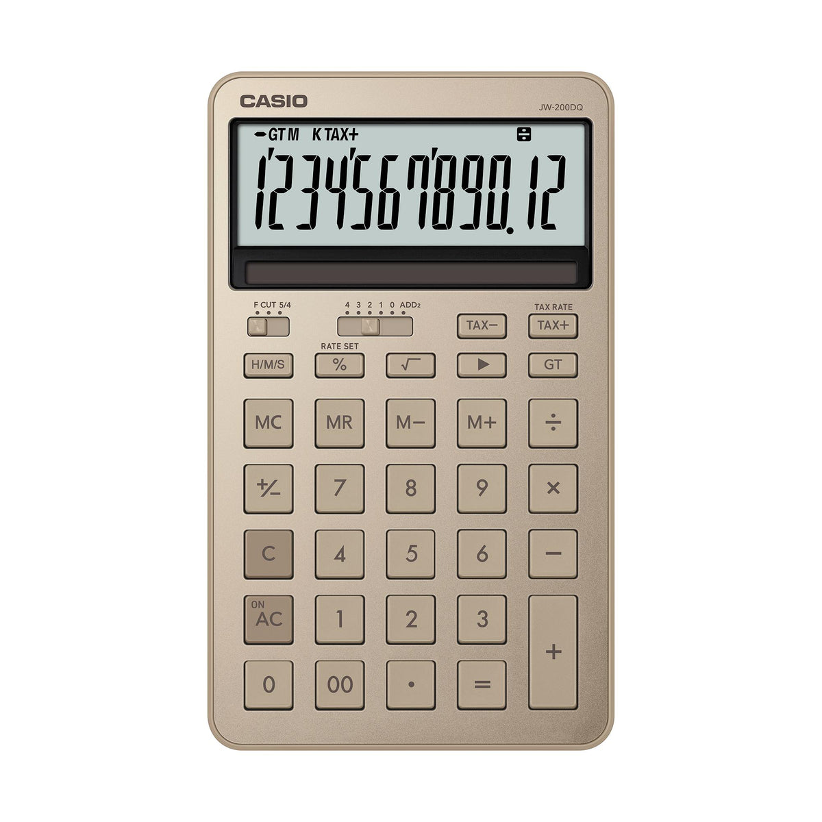 CASIO Calculator | JW-200DQ (12 Digits) | Hand Held