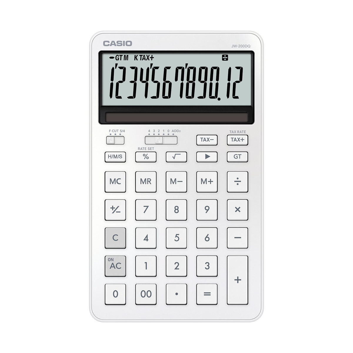 CASIO Calculator | JW-200DQ (12 Digits) | Hand Held