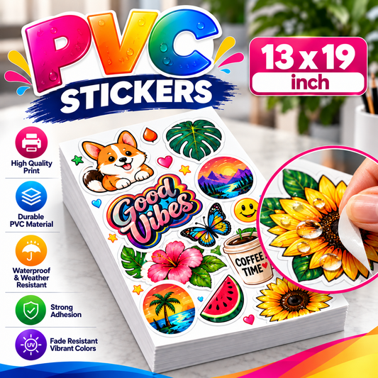 PVC Sticker 13x19