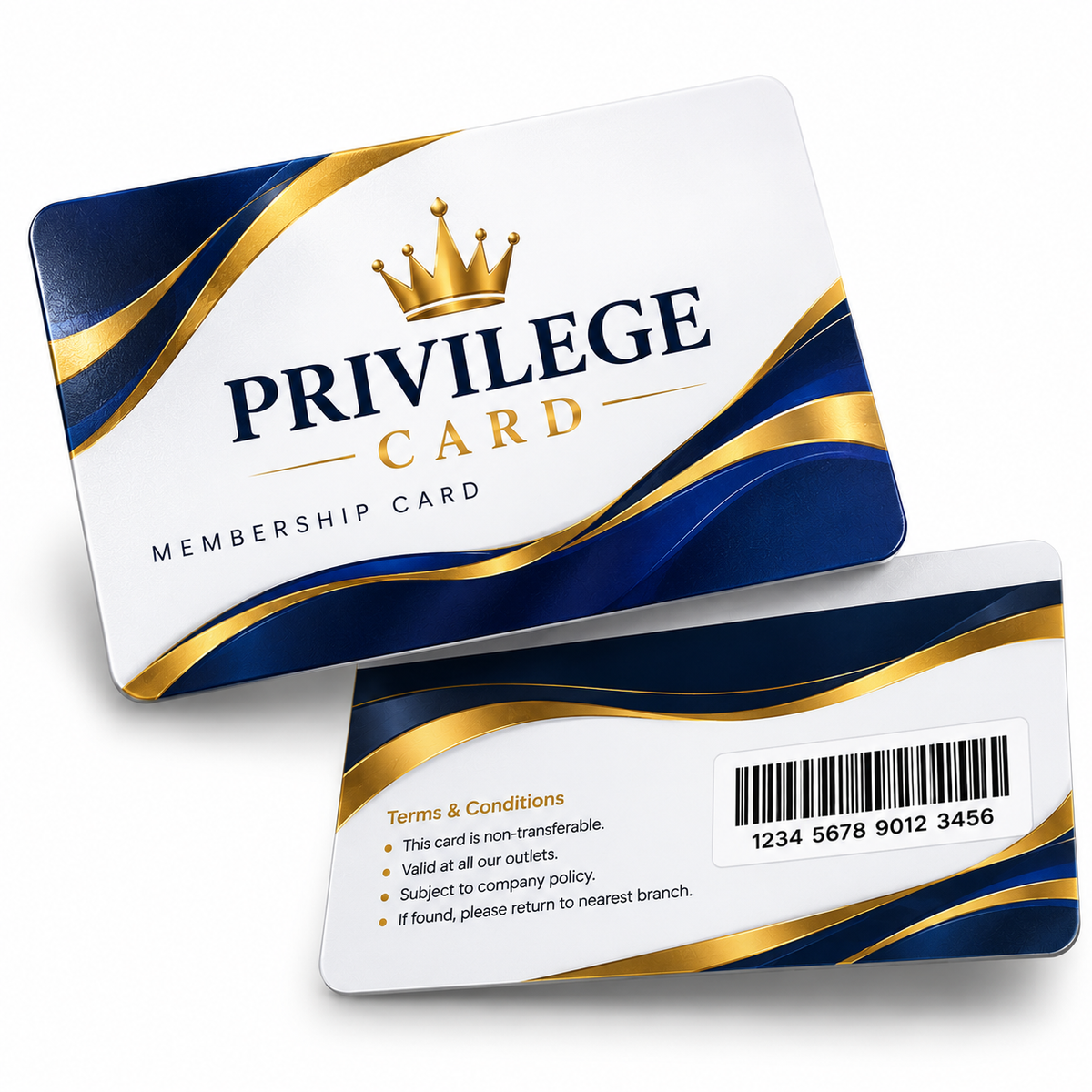PVC Privilege Card | UV | Customizable
