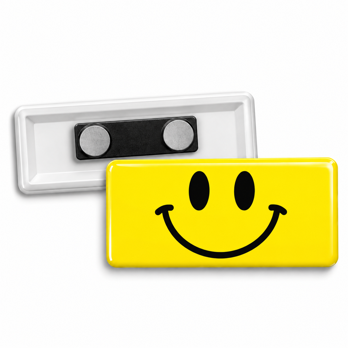 Smiley Badge | Square