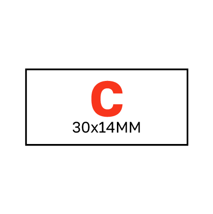 Trodat Stamper | Model C | 30x14 MM