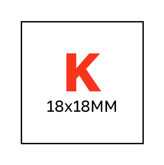 Sun Stamper | Model K | 18x18 MM