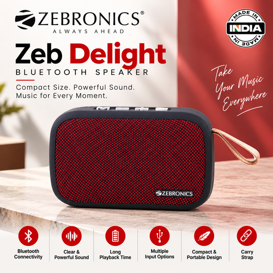 Zebronics Bluetooth Speaker - Zeb Delight