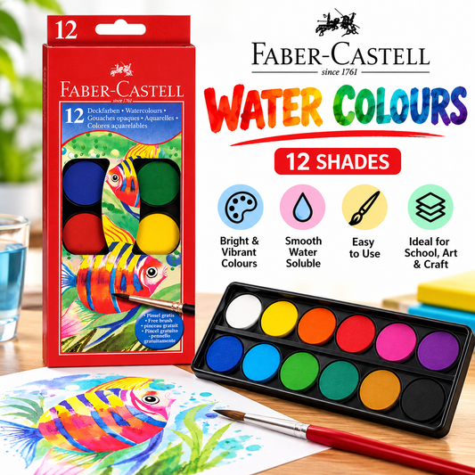 Faber-Castell Water Color box 12 shade