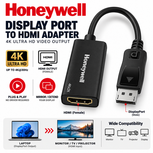 Honeywell Display Port to HDMI Adapter