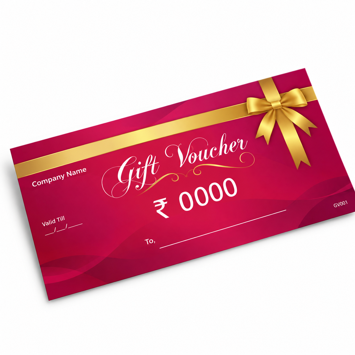 Custom Gift Voucher Printing