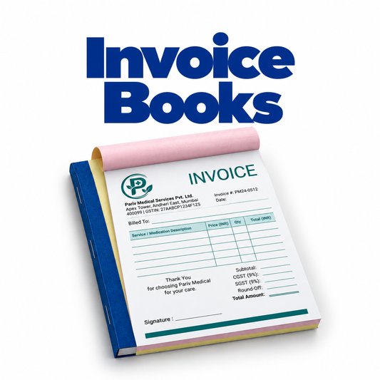 Custom Invoice Books Printing