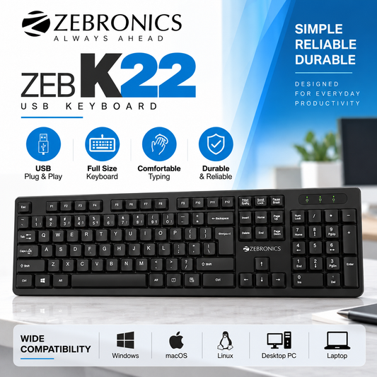 Zebronics USB Keyboard - K22