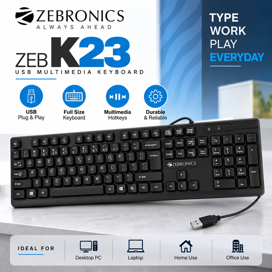 Zebronics USB Keyboard - K23