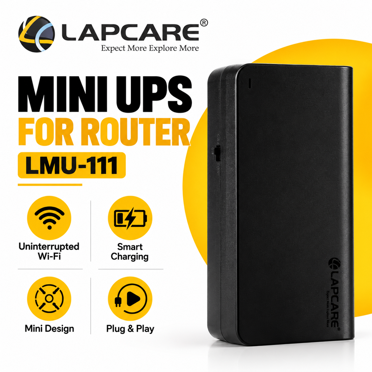 Lapcare Mini UPS Router