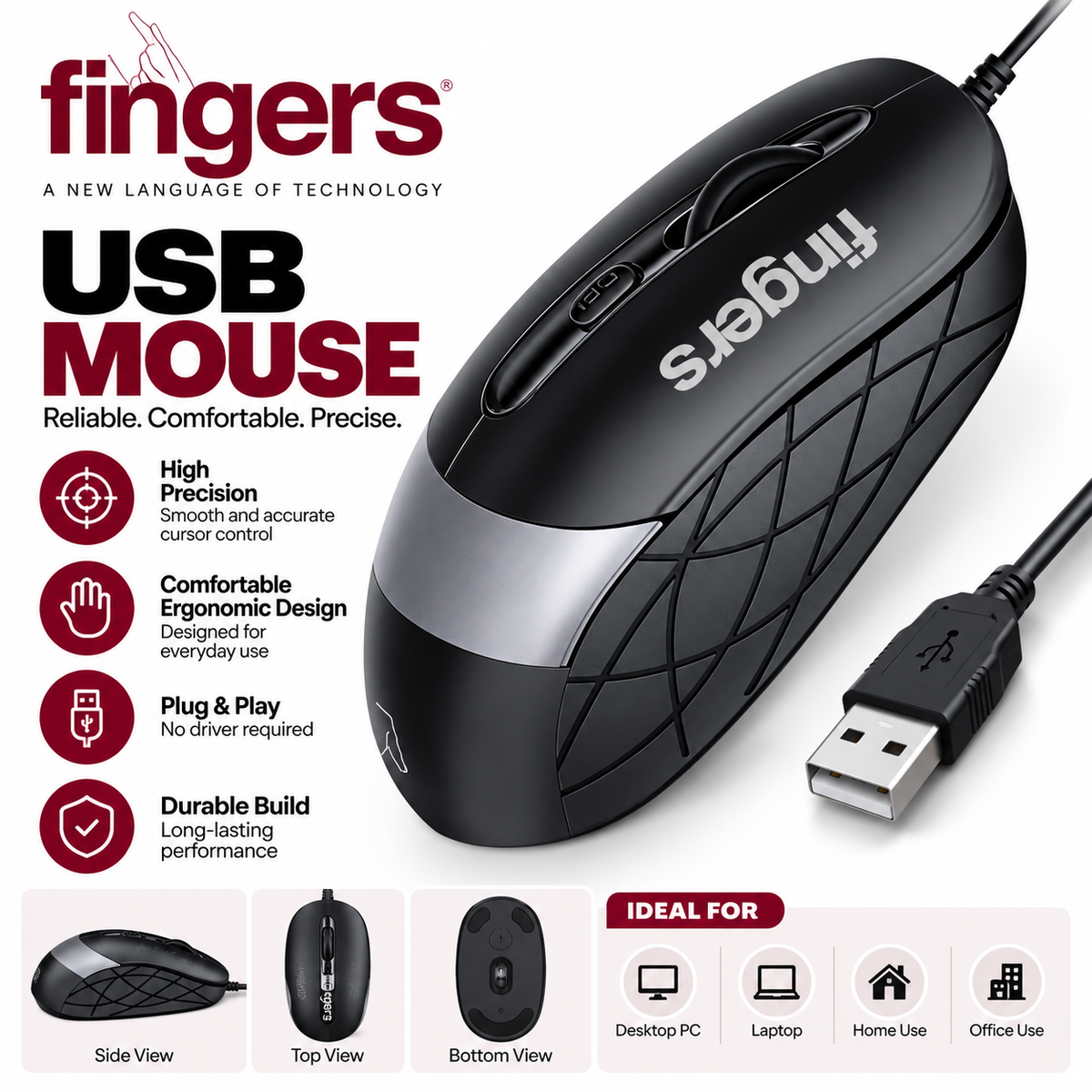 FINGERS USB Mouse