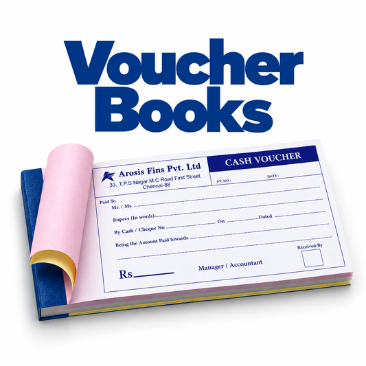 Custom Voucher Books Printing